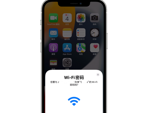 青龙苹果15维修店分享iPhone15如何共享Wi-Fi密码 